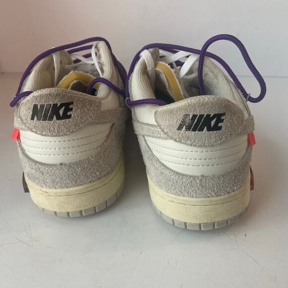 Nike Off White X Dunk Low Lot 18 Of 50 Shoes Men's Size 10 - Picture 6 of 14